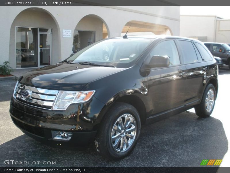 Black / Camel 2007 Ford Edge SEL Plus