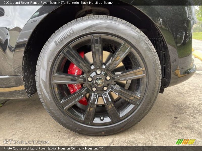 Santorini Black Metallic / Ebony 2021 Land Rover Range Rover Sport HST
