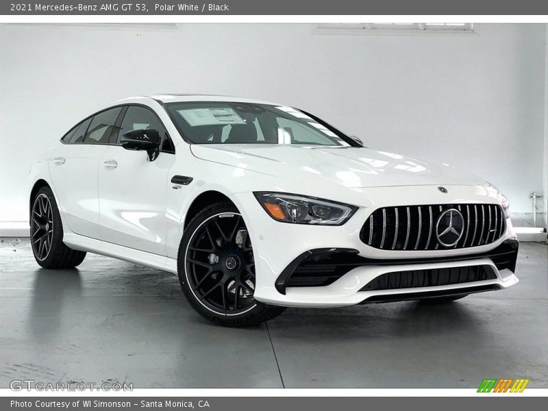 Polar White / Black 2021 Mercedes-Benz AMG GT 53