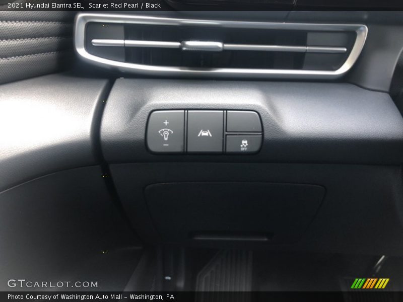 Scarlet Red Pearl / Black 2021 Hyundai Elantra SEL