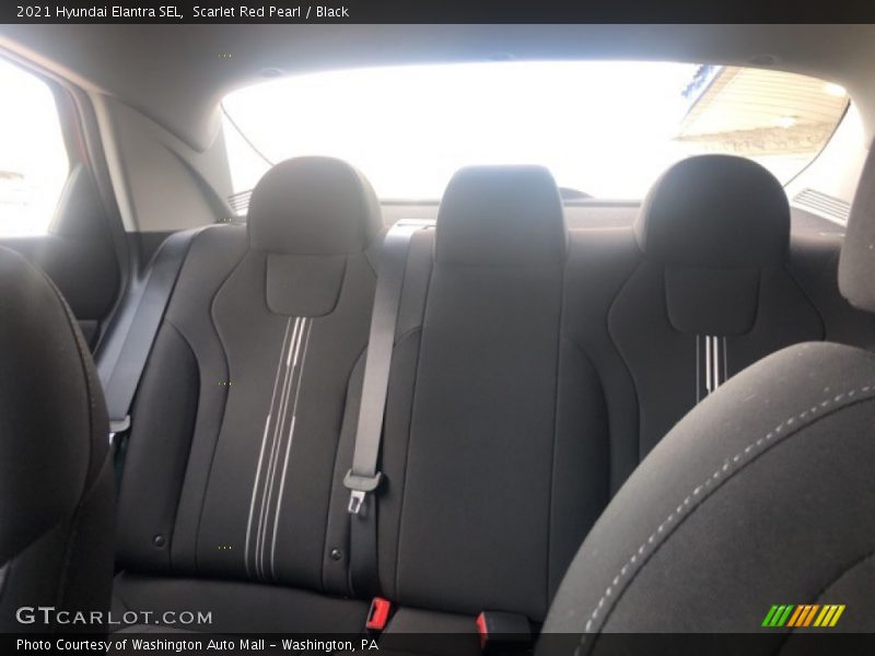 Scarlet Red Pearl / Black 2021 Hyundai Elantra SEL