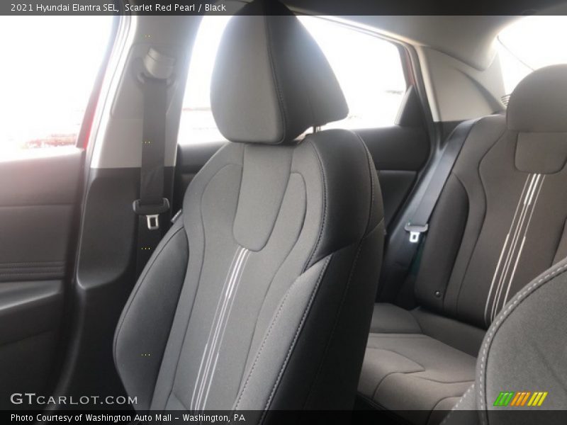 Scarlet Red Pearl / Black 2021 Hyundai Elantra SEL