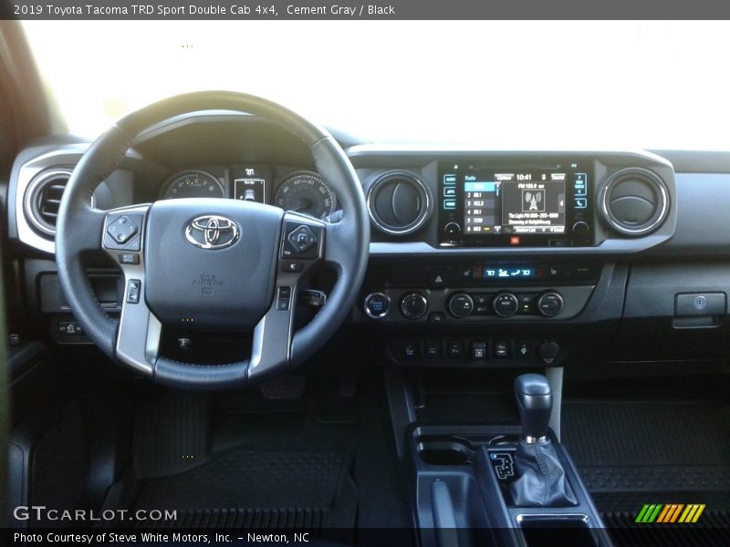 Cement Gray / Black 2019 Toyota Tacoma TRD Sport Double Cab 4x4