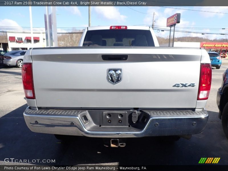 Bright Silver Metallic / Black/Diesel Gray 2017 Ram 2500 Tradesman Crew Cab 4x4