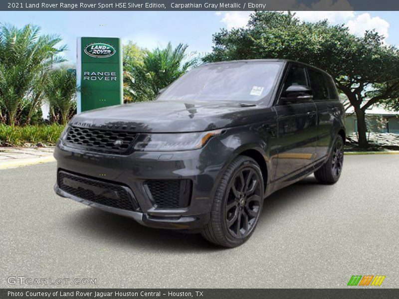 Carpathian Gray Metallic / Ebony 2021 Land Rover Range Rover Sport HSE Silver Edition
