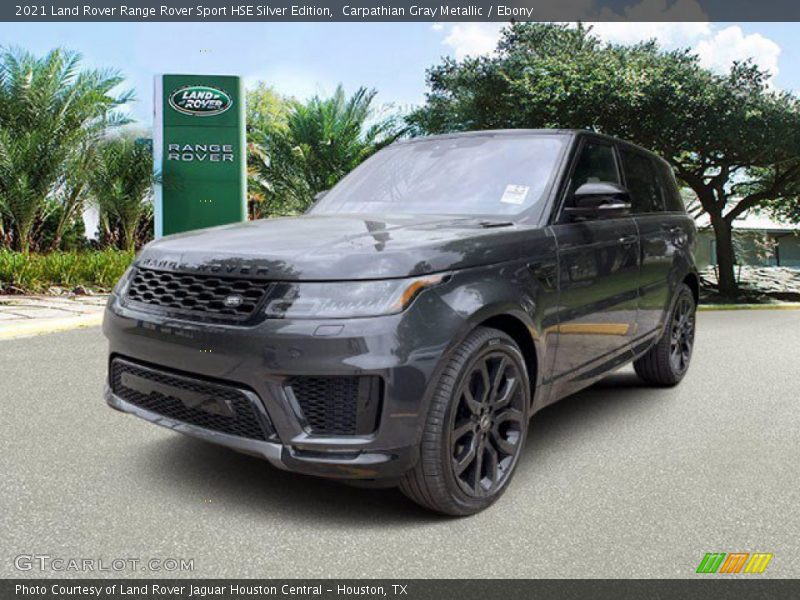 Carpathian Gray Metallic / Ebony 2021 Land Rover Range Rover Sport HSE Silver Edition