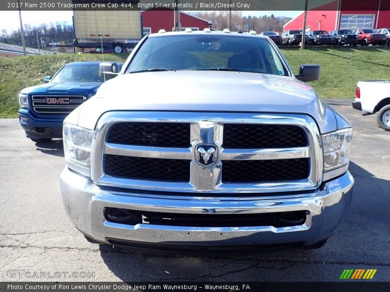 Bright Silver Metallic / Black/Diesel Gray 2017 Ram 2500 Tradesman Crew Cab 4x4