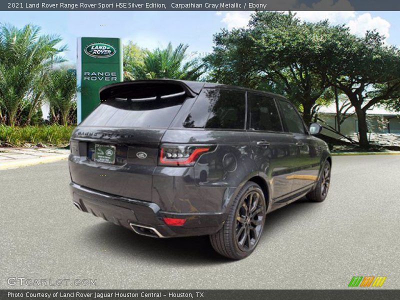 Carpathian Gray Metallic / Ebony 2021 Land Rover Range Rover Sport HSE Silver Edition