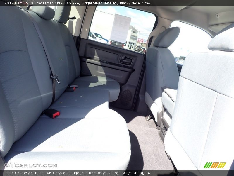 Bright Silver Metallic / Black/Diesel Gray 2017 Ram 2500 Tradesman Crew Cab 4x4
