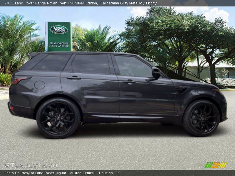 Carpathian Gray Metallic / Ebony 2021 Land Rover Range Rover Sport HSE Silver Edition