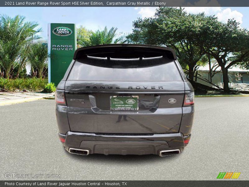 Carpathian Gray Metallic / Ebony 2021 Land Rover Range Rover Sport HSE Silver Edition