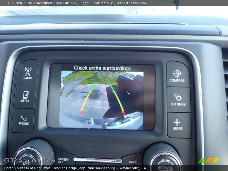 Bright Silver Metallic / Black/Diesel Gray 2017 Ram 2500 Tradesman Crew Cab 4x4