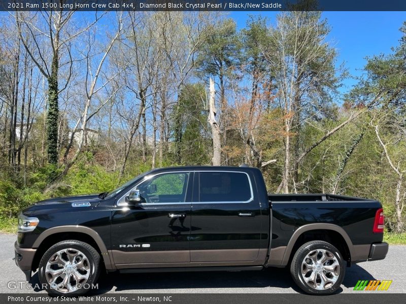  2021 1500 Long Horn Crew Cab 4x4 Diamond Black Crystal Pearl