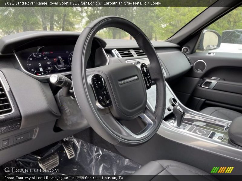 Carpathian Gray Metallic / Ebony 2021 Land Rover Range Rover Sport HSE Silver Edition