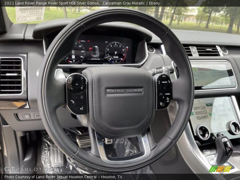 Carpathian Gray Metallic / Ebony 2021 Land Rover Range Rover Sport HSE Silver Edition