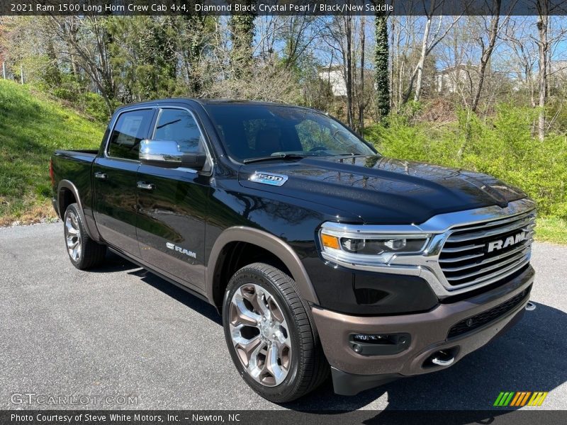 Front 3/4 View of 2021 1500 Long Horn Crew Cab 4x4