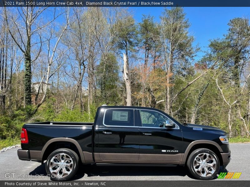  2021 1500 Long Horn Crew Cab 4x4 Diamond Black Crystal Pearl