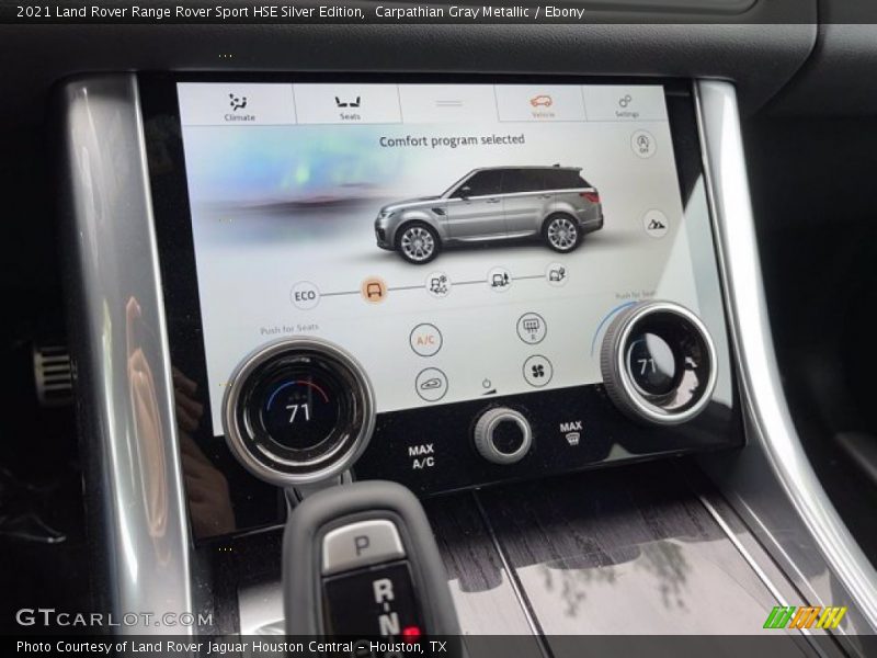 Carpathian Gray Metallic / Ebony 2021 Land Rover Range Rover Sport HSE Silver Edition