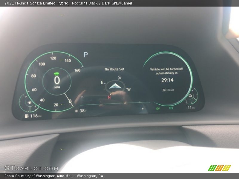 Nocturne Black / Dark Gray/Camel 2021 Hyundai Sonata Limited Hybrid