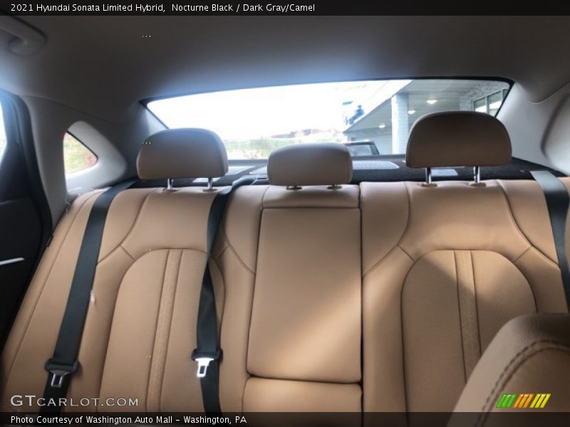 Nocturne Black / Dark Gray/Camel 2021 Hyundai Sonata Limited Hybrid