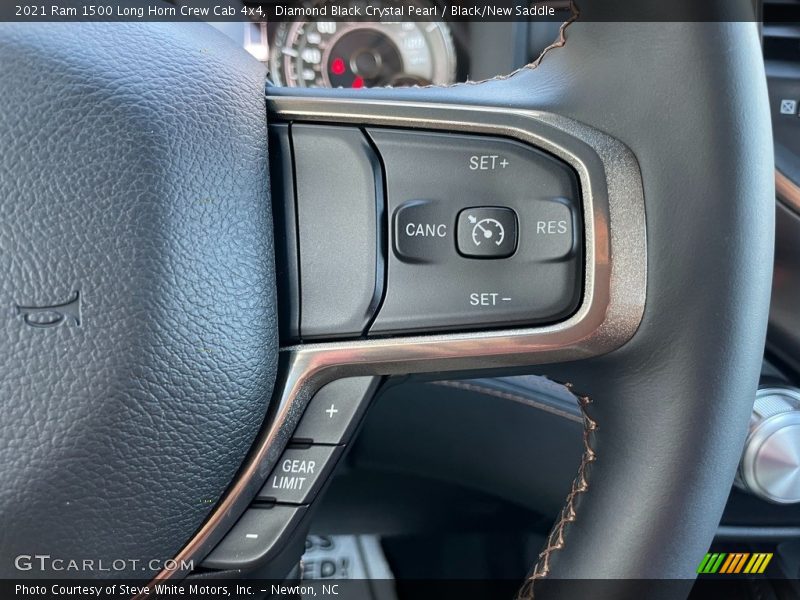  2021 1500 Long Horn Crew Cab 4x4 Steering Wheel