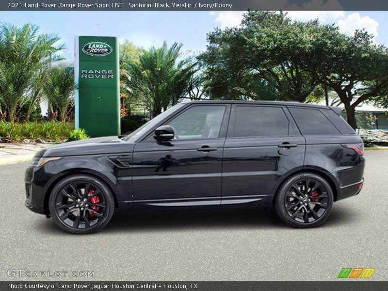 Santorini Black Metallic / Ivory/Ebony 2021 Land Rover Range Rover Sport HST