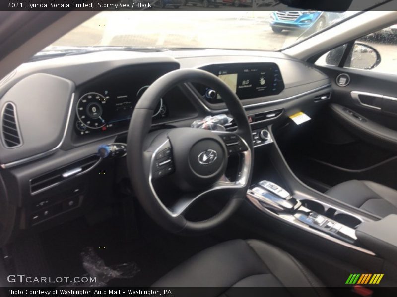 Stormy Sea / Black 2021 Hyundai Sonata Limited