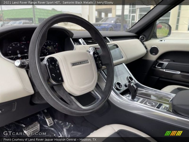 Santorini Black Metallic / Ivory/Ebony 2021 Land Rover Range Rover Sport HST
