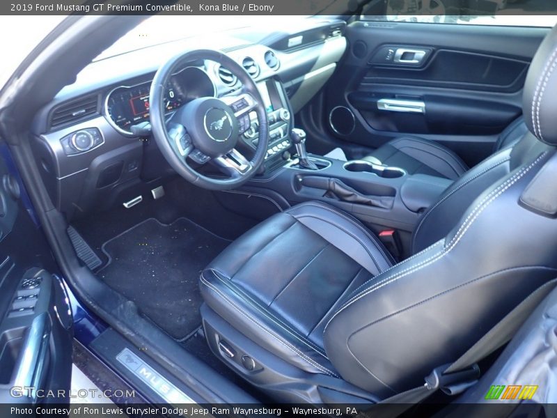 Kona Blue / Ebony 2019 Ford Mustang GT Premium Convertible