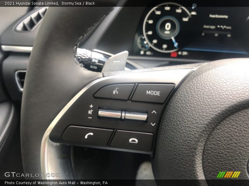 Stormy Sea / Black 2021 Hyundai Sonata Limited