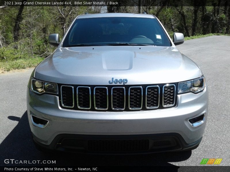 Billet Silver Metallic / Black 2021 Jeep Grand Cherokee Laredo 4x4