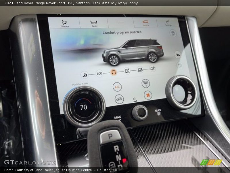 Santorini Black Metallic / Ivory/Ebony 2021 Land Rover Range Rover Sport HST