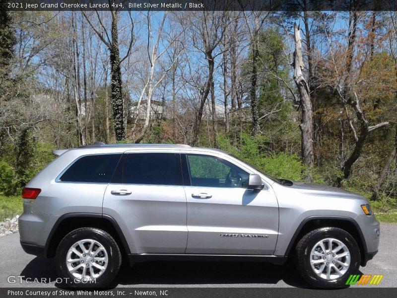 Billet Silver Metallic / Black 2021 Jeep Grand Cherokee Laredo 4x4