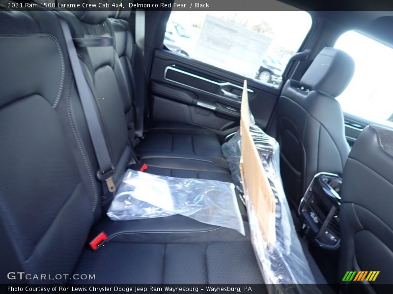 Delmonico Red Pearl / Black 2021 Ram 1500 Laramie Crew Cab 4x4