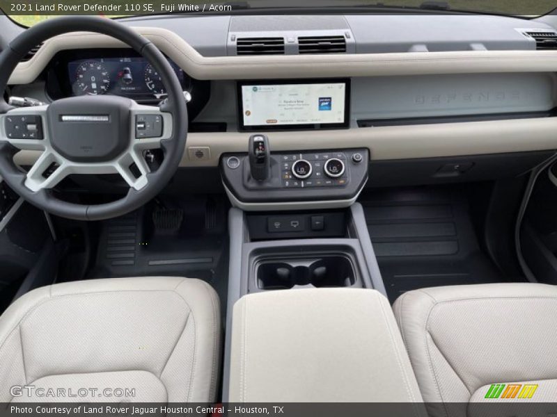 Fuji White / Acorn 2021 Land Rover Defender 110 SE