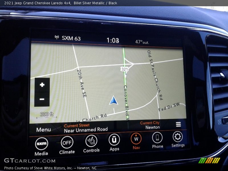 Billet Silver Metallic / Black 2021 Jeep Grand Cherokee Laredo 4x4