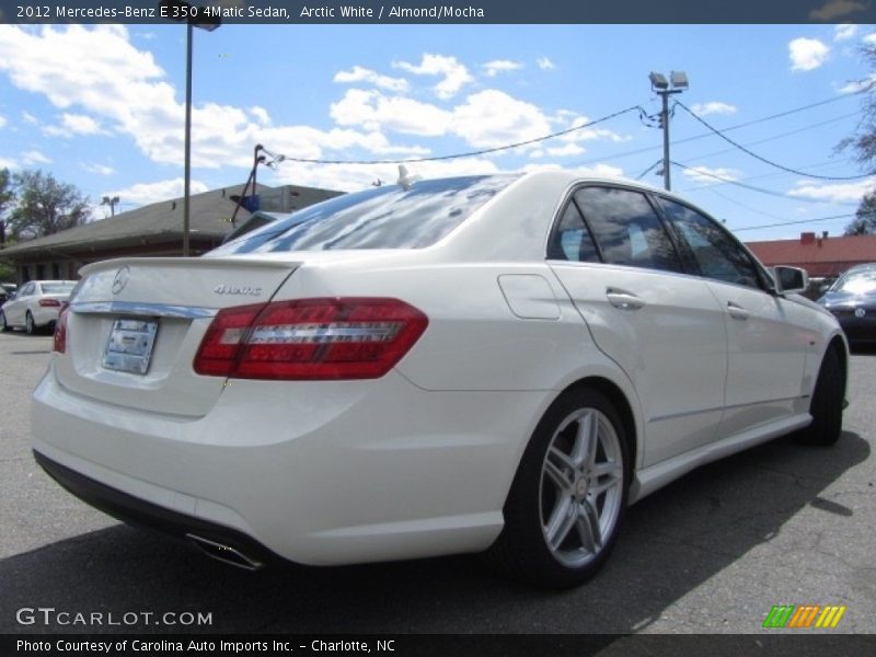 Arctic White / Almond/Mocha 2012 Mercedes-Benz E 350 4Matic Sedan