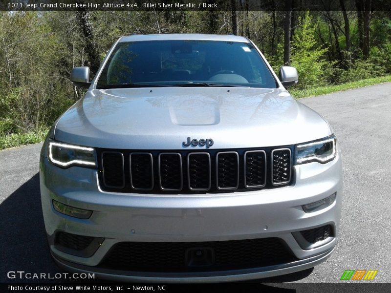Billet Silver Metallic / Black 2021 Jeep Grand Cherokee High Altitude 4x4