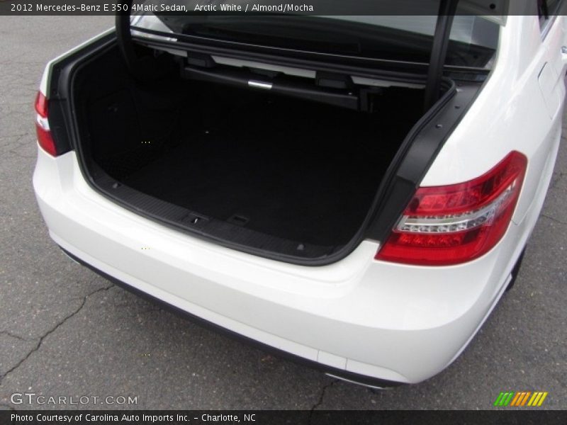 Arctic White / Almond/Mocha 2012 Mercedes-Benz E 350 4Matic Sedan