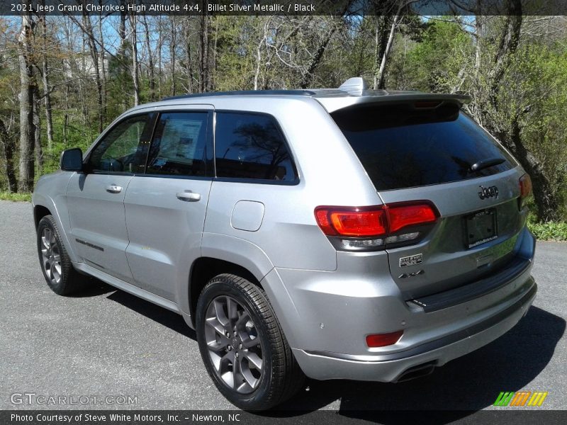 Billet Silver Metallic / Black 2021 Jeep Grand Cherokee High Altitude 4x4