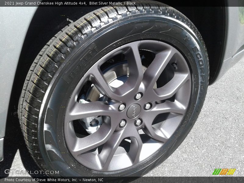 Billet Silver Metallic / Black 2021 Jeep Grand Cherokee High Altitude 4x4