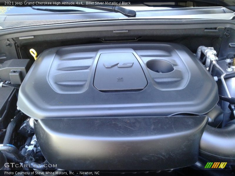 Billet Silver Metallic / Black 2021 Jeep Grand Cherokee High Altitude 4x4