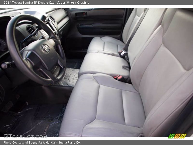 Super White / Graphite 2014 Toyota Tundra SR Double Cab