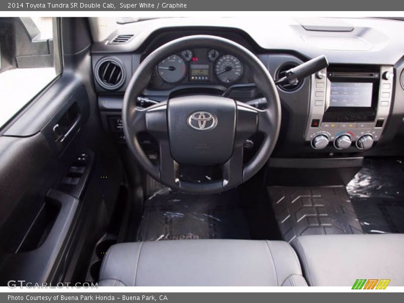 Super White / Graphite 2014 Toyota Tundra SR Double Cab