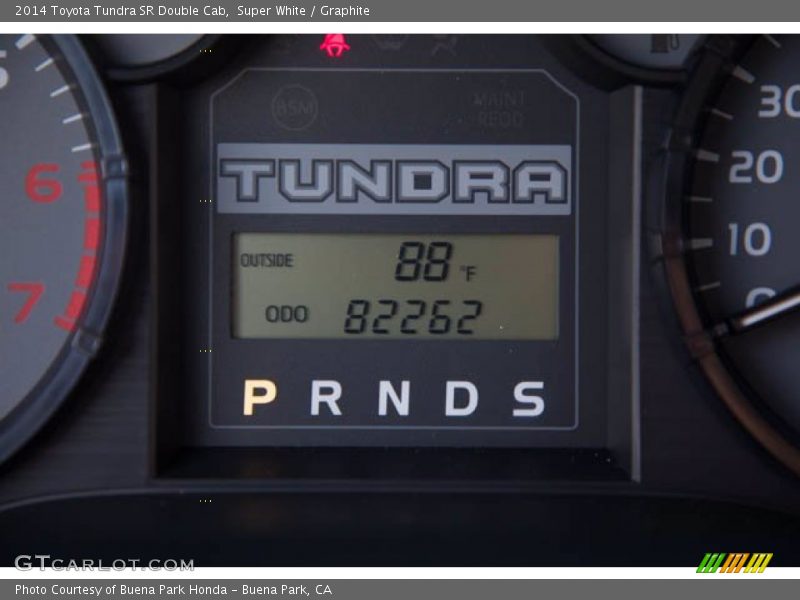 Super White / Graphite 2014 Toyota Tundra SR Double Cab
