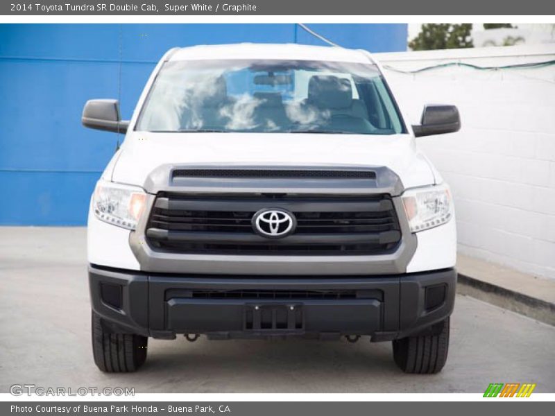 Super White / Graphite 2014 Toyota Tundra SR Double Cab