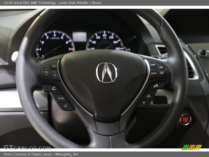  2018 RDX AWD Technology Steering Wheel