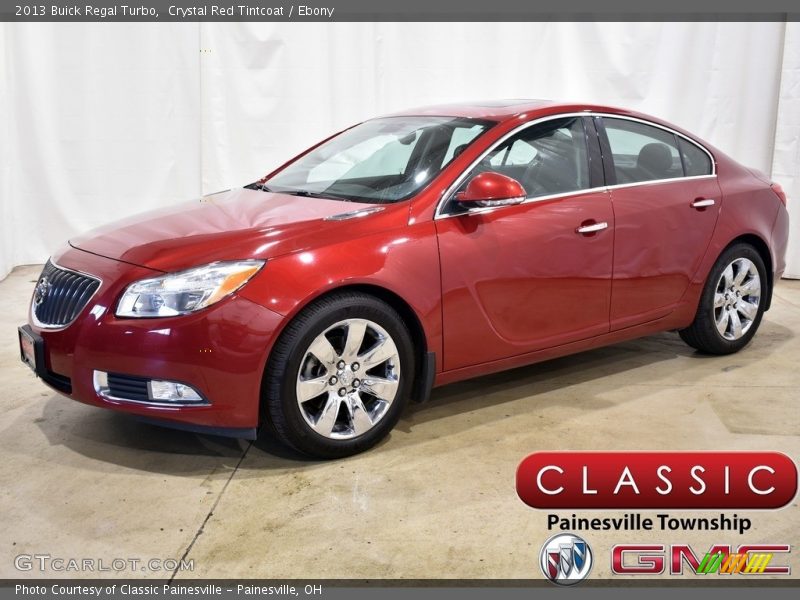 Crystal Red Tintcoat / Ebony 2013 Buick Regal Turbo