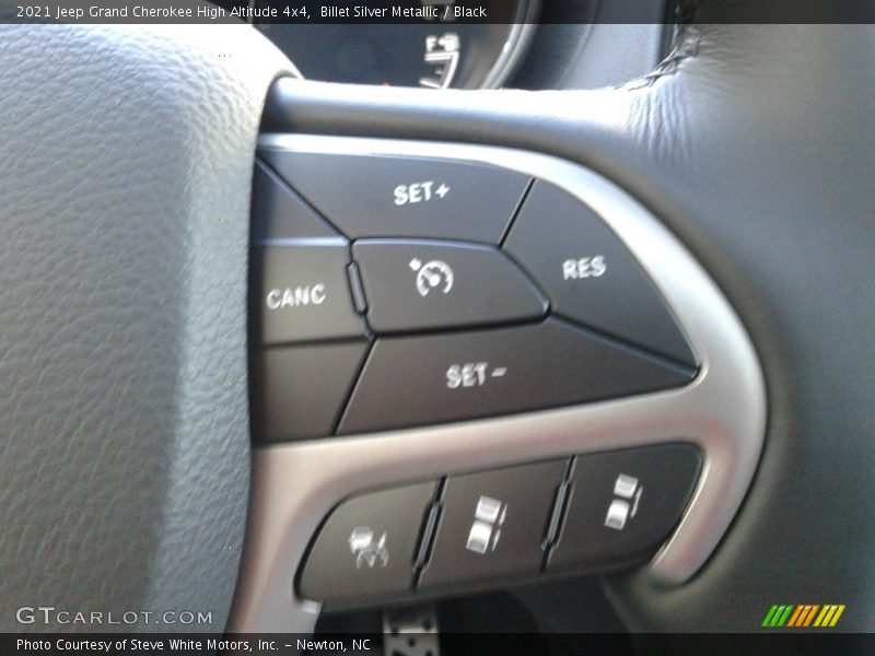 Billet Silver Metallic / Black 2021 Jeep Grand Cherokee High Altitude 4x4