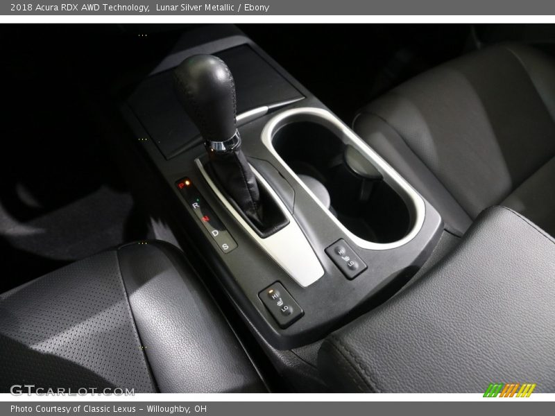 Lunar Silver Metallic / Ebony 2018 Acura RDX AWD Technology